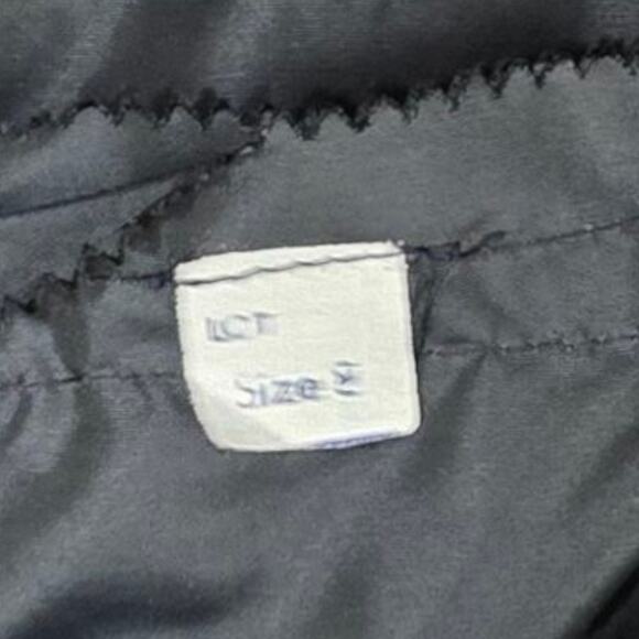 Vintage Victor Costa Neiman Marcus Black Ruffle Hem Cocktail Dress 8 - Picture 8 of 11